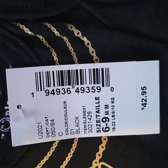 Children's Place onesie tops, size 6-9 months, set of 5 - Picture 7 of 7